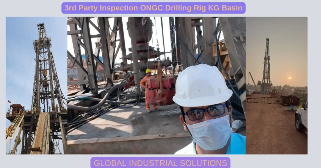 3rd Party Inspection ONGC Drilling Rig KG Basin